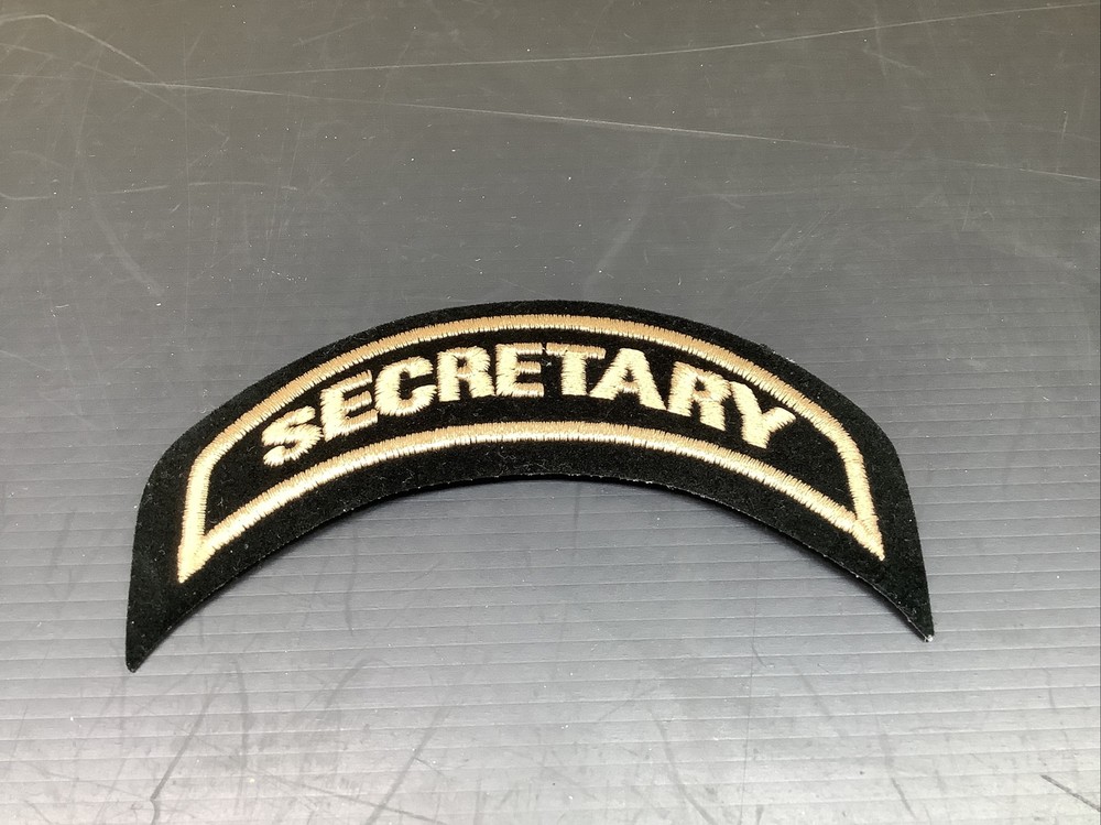 HARLEY DAVIDSON HARLEY OWNERS GROUP Secretary PATCH