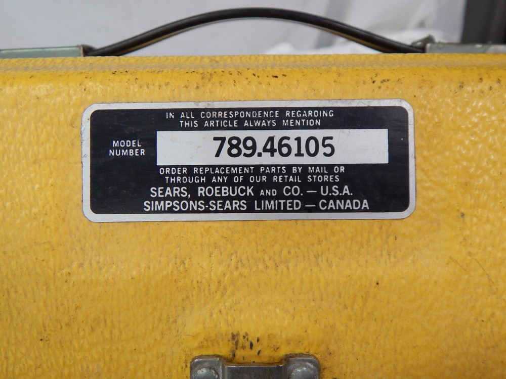 Sears Craftsman 789.46105 Survey Transit