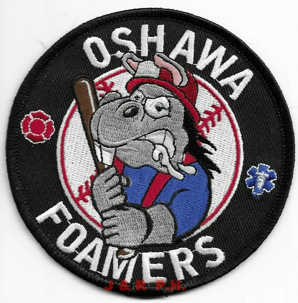 Canada - Oshawa - FOAMERS, Ontario  (4" round size) fire patch