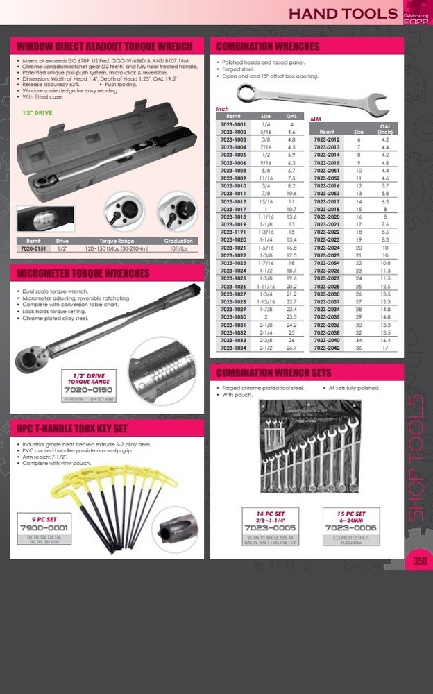 14MM COMBINATION WRENCH (7023-2017)