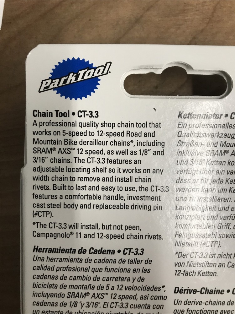 Park Tool CT-3.3 Chain Tool