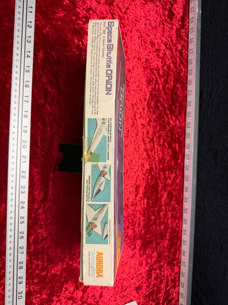 urora No.252 Space Shuttle ORION 1/144 Model Kit – Incomplete Vintage