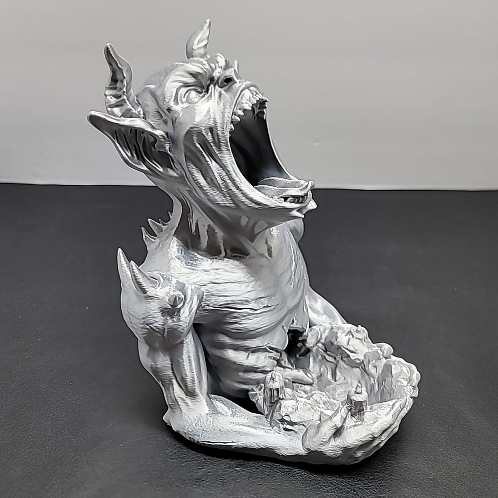 Imp's Hunger Dice Tower - D&D Pathfinder Cthulhu RPG - Gothic Devil Demon DND