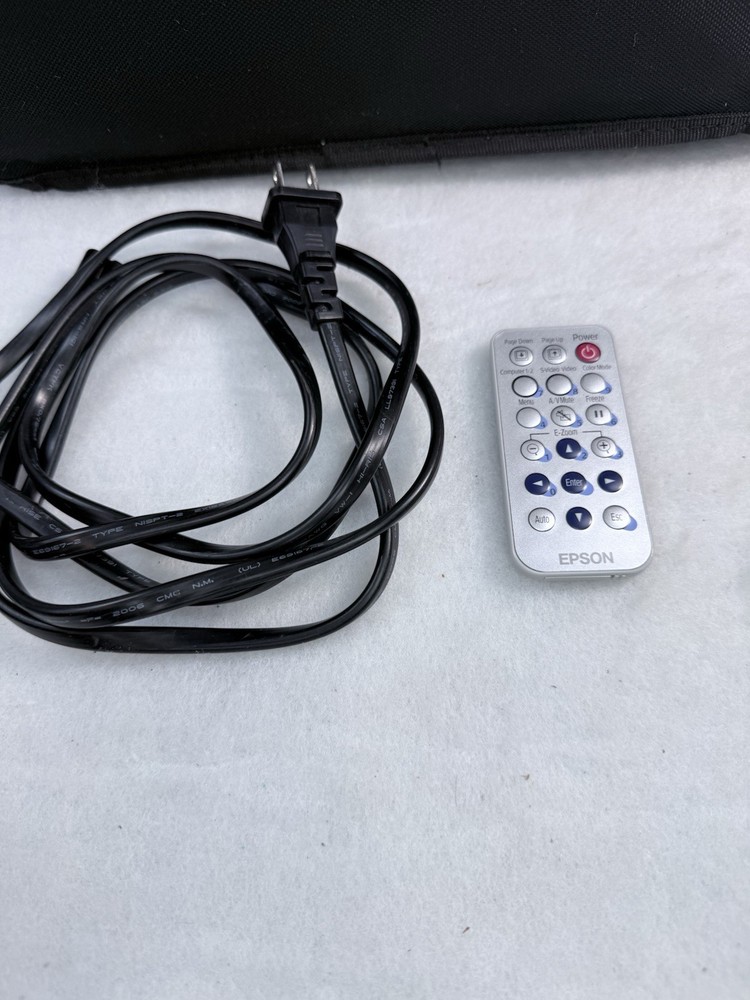 LCD Projector Epson EMP-S3 with Soft Case, Remote & Laser Pointer Tested