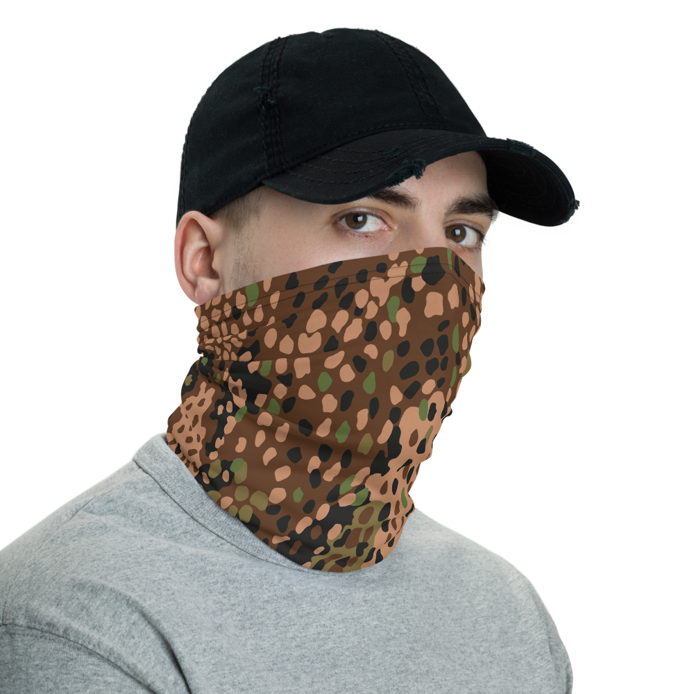 German WWII Pea Dot 44 Camouflage Neck Gaiter