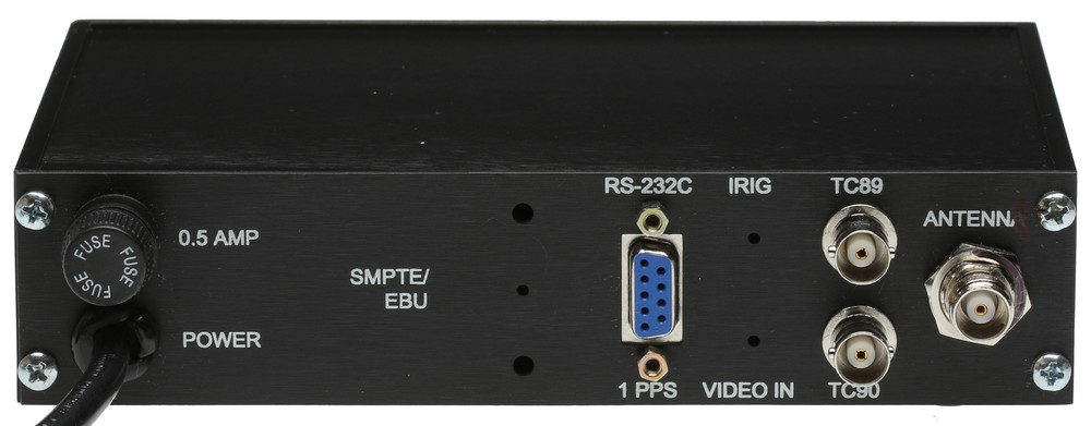ESE ES-101 GPS SMPTE/EBU TC90 ASCII RS232 Serial Timecode Generator Source Clock