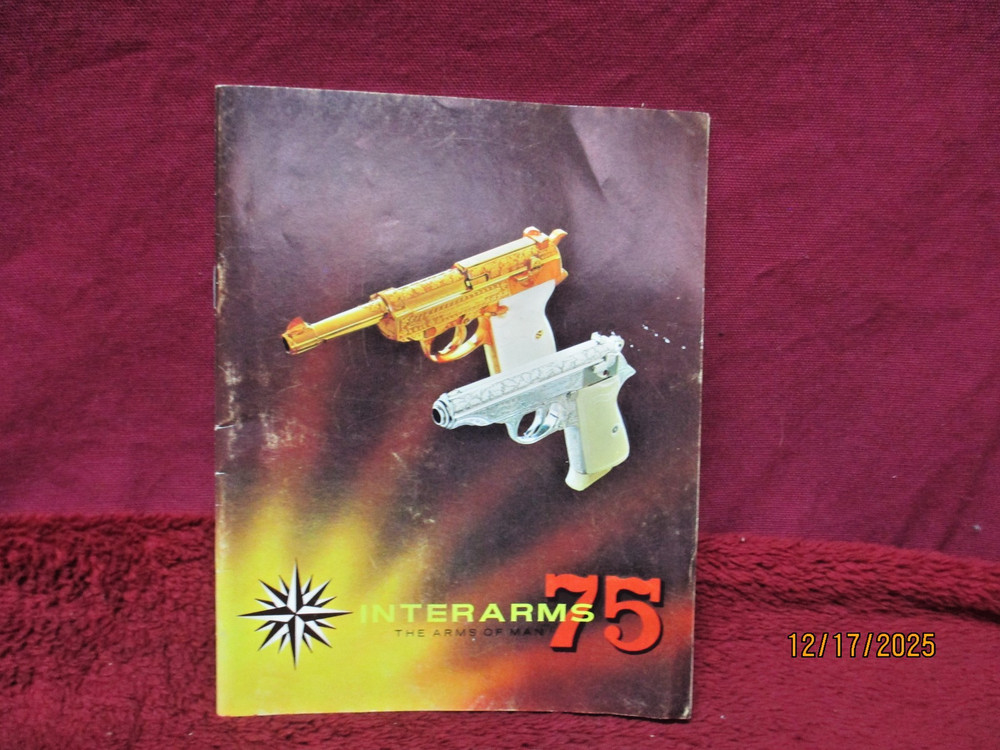 1975 INTERARMS High-End Catalog, Original