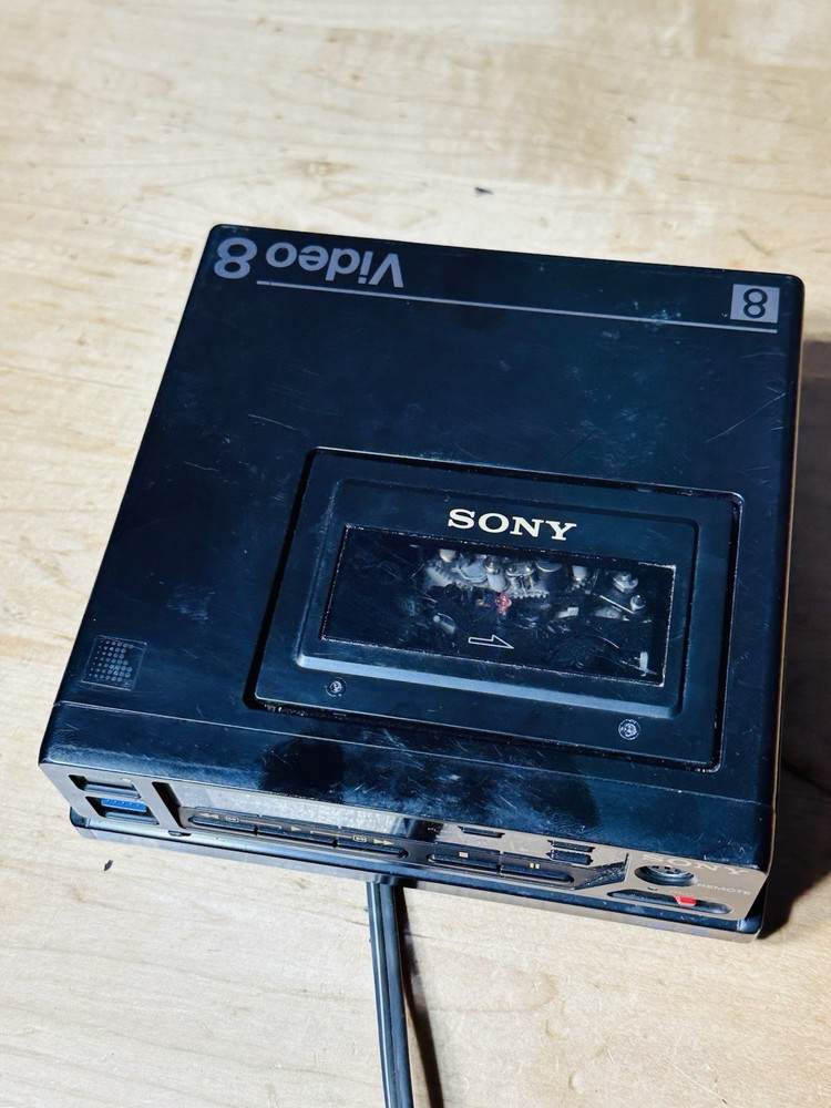 [MINT] Sony EV-C8U Video 8 Cassette Recorder Player Deck Power On ( Untested)#MS