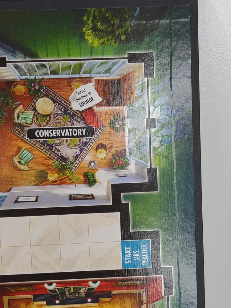 2015 Hasboro Clue Game - Replacement Parts - Board Game