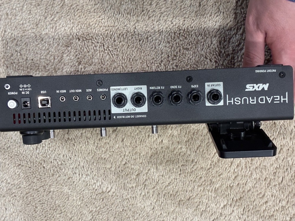 Headrush MX5 Guitar Multi-Effects Processor Touch Screen Display w/ Pwr Cord