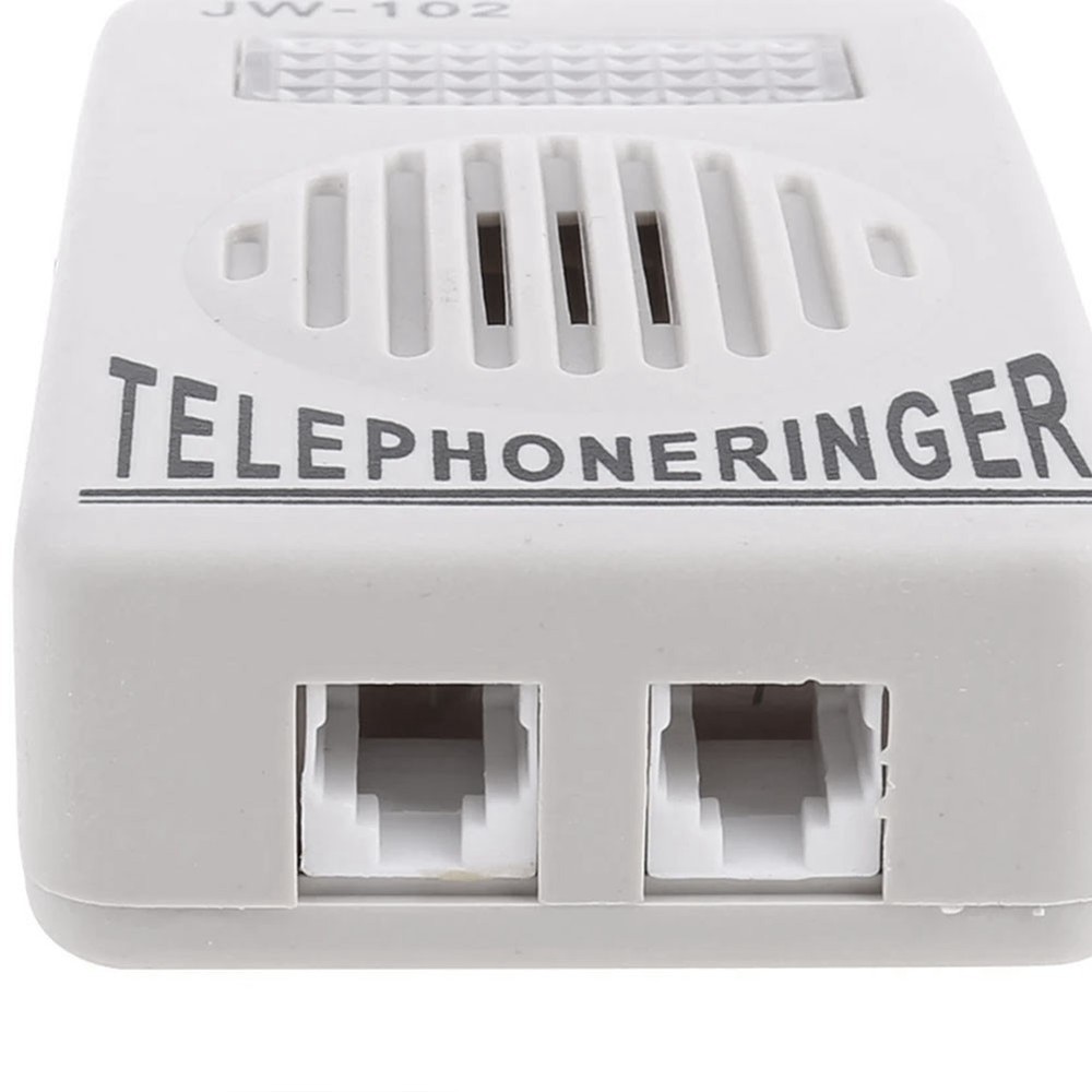 Telephone Ringer Phone Amplifier Wall Speaker Strobe Light Flasher Bell4768