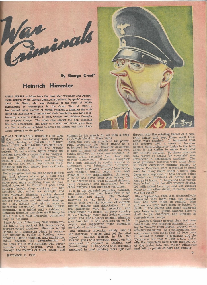 AUSTRALASIAN MAGAZINE,SEPT. 1944-EXTENSIVE WAR COVERAGE