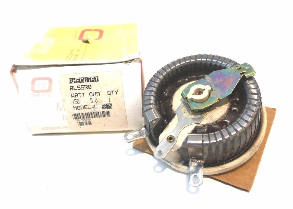 NEW OHMITE RLS5R0 RHEOSTAT