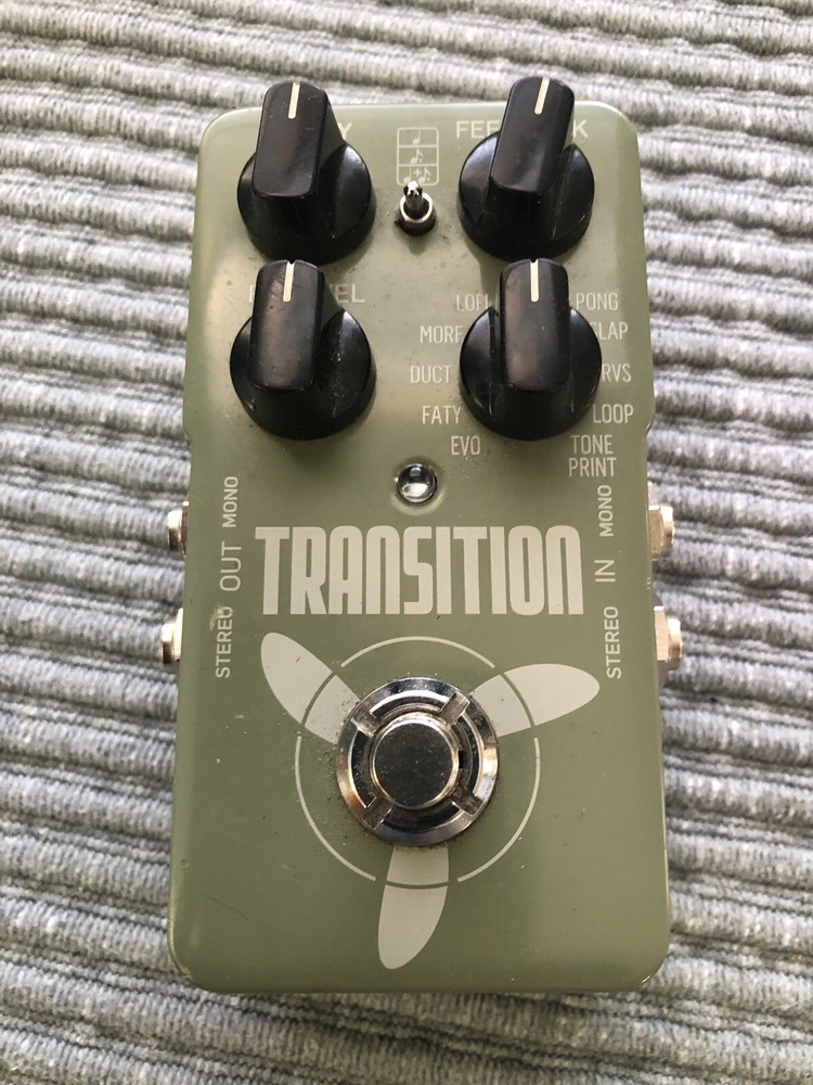 TC Electronic Transition Delay Pedal