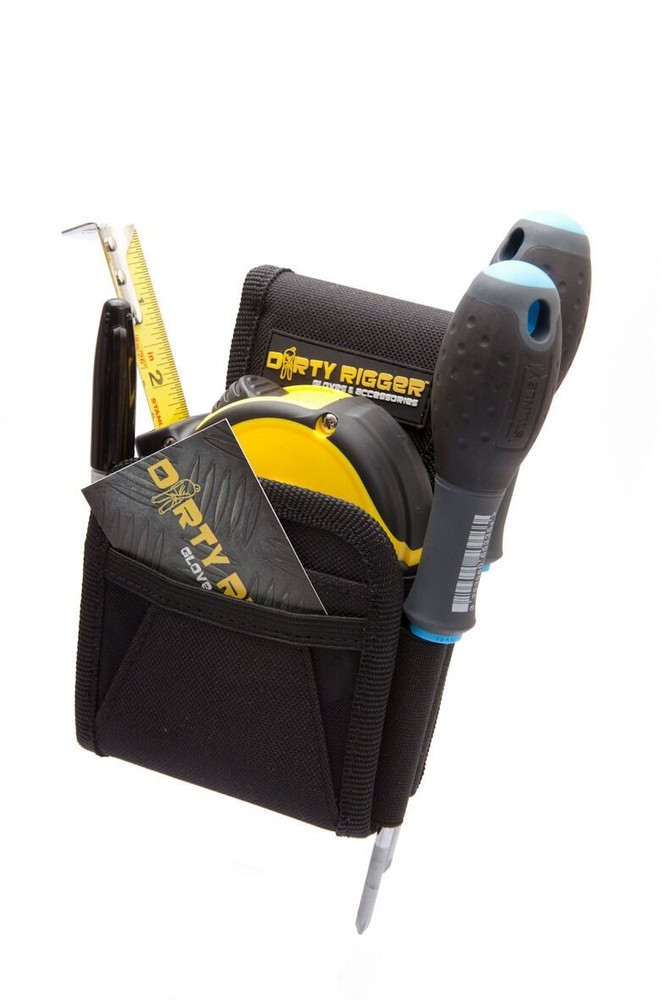 Dirty Rigger Compact Utility Pouch UK Black