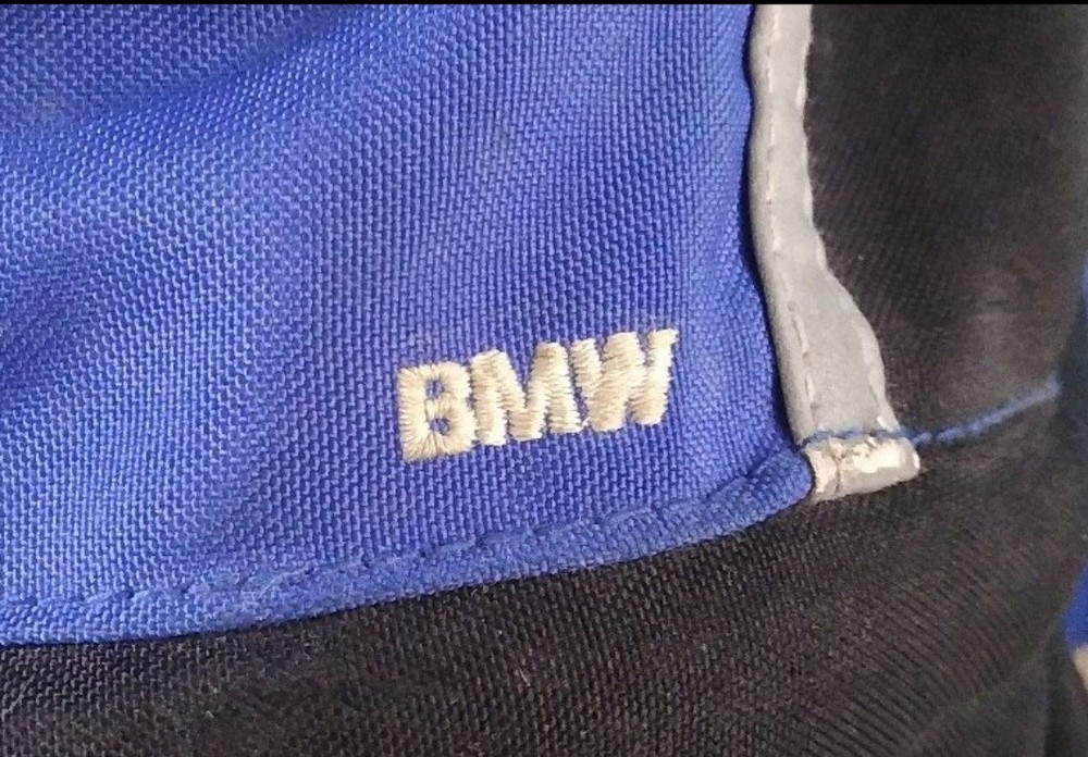 BMW Active Line Drawstring Top Motorcycle Backpack Black And Blue