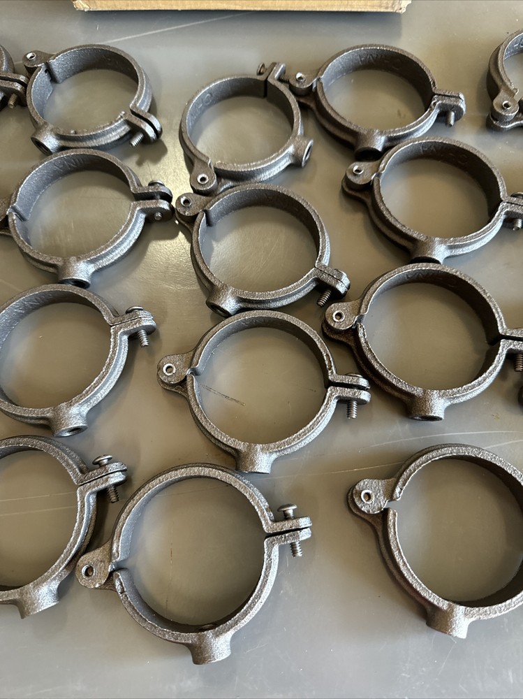25 Caddy 455 Malleable Split Ring Hanger Plain 2 Inch Pipe 4550200PL