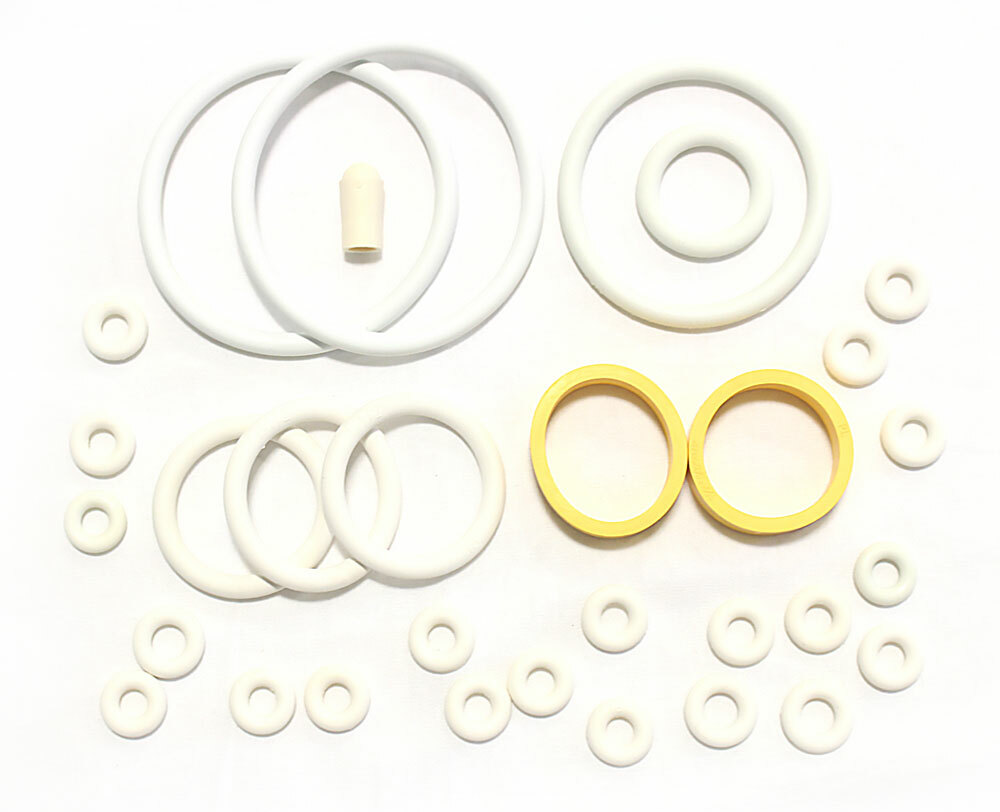 Bally Wizard Pinball Machine Replacement Repair Rubber Ring Kit White