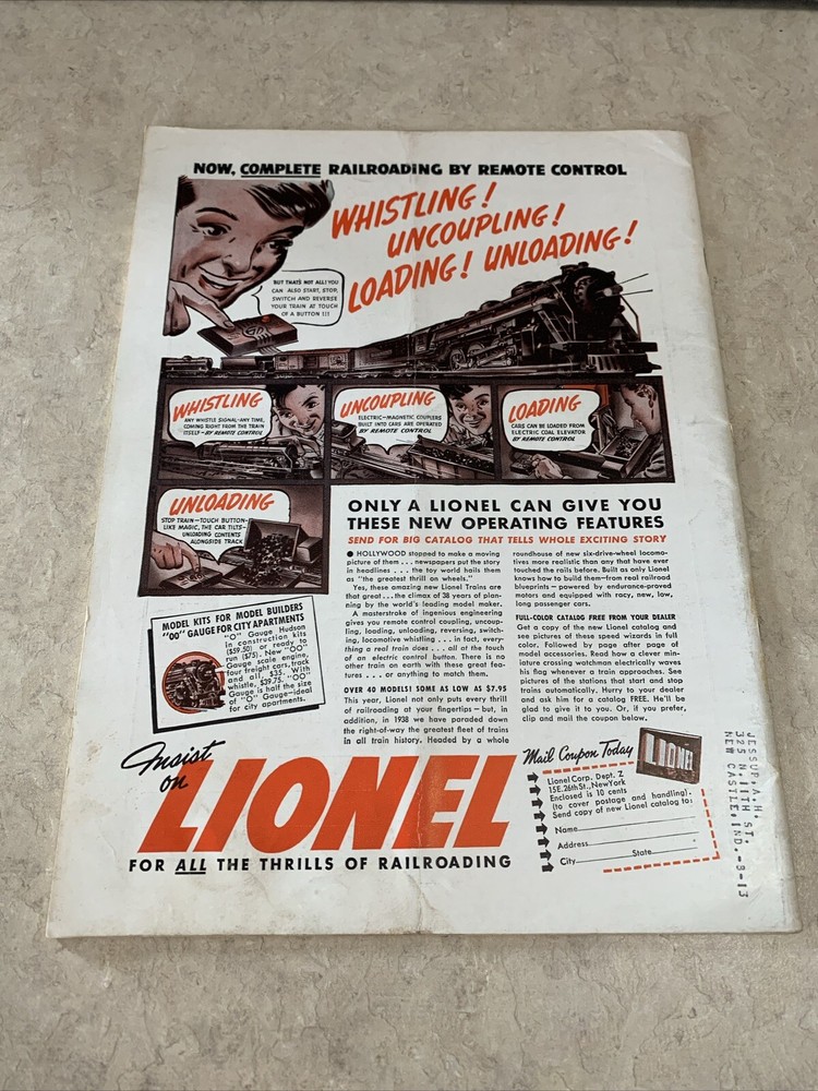 The Model Builder December 1938, Vol 2, #12 good condition