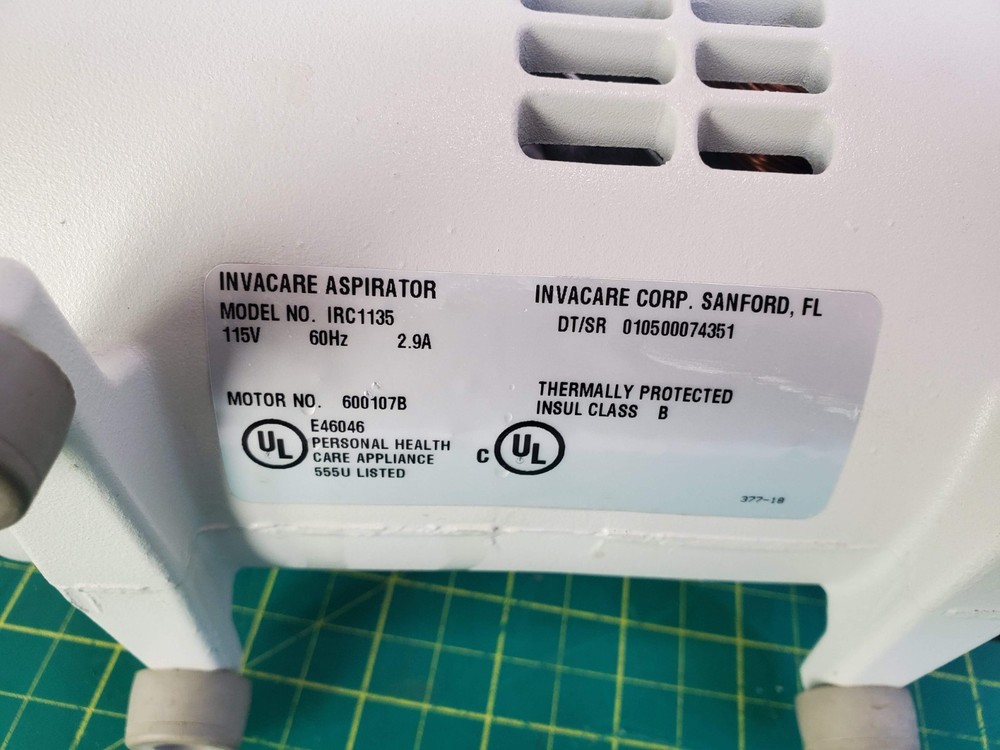 Invacare Pump Model IRC 1135 #1