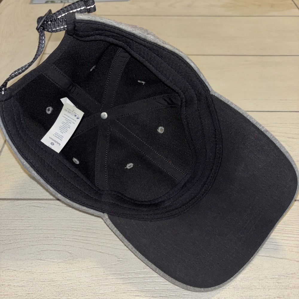 Lululemon Unisex Classic Ball Cap Structured One Size Heathered Gray Hat
