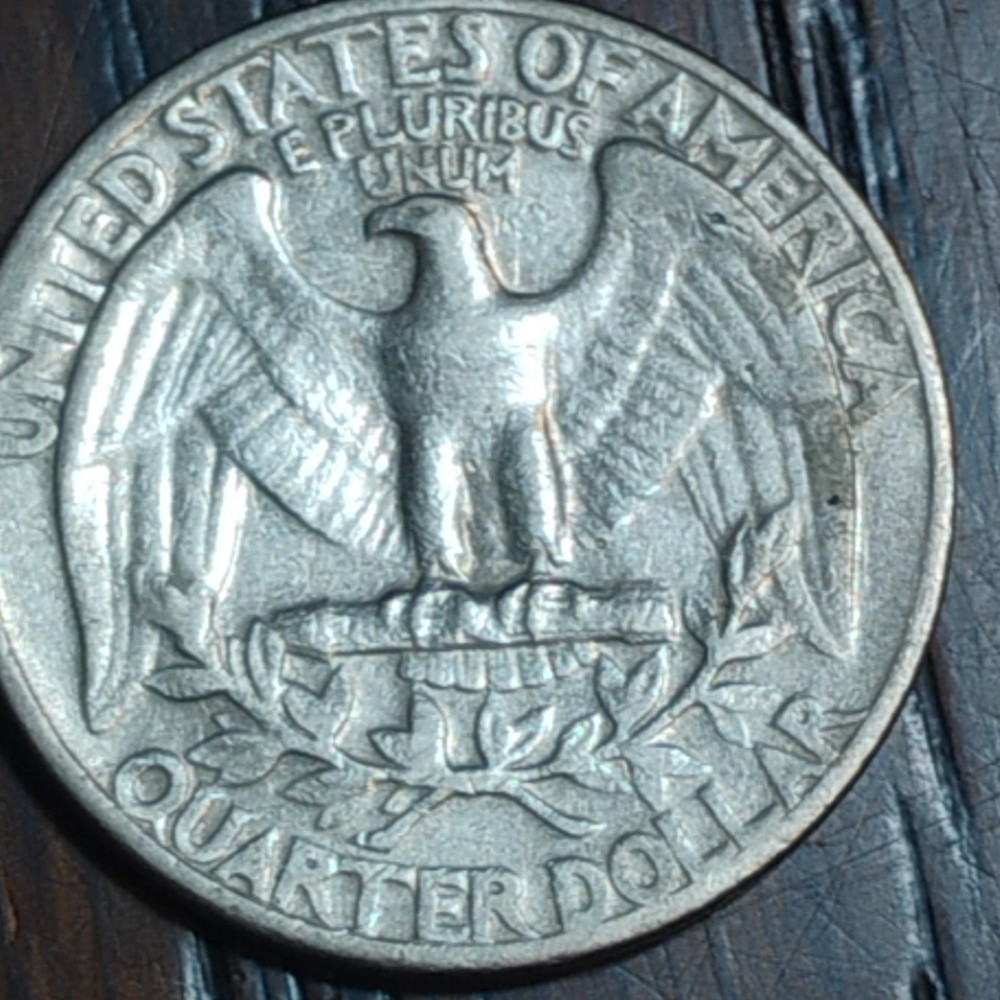 1967 Washington Quarter with lots of errors! (read description!)