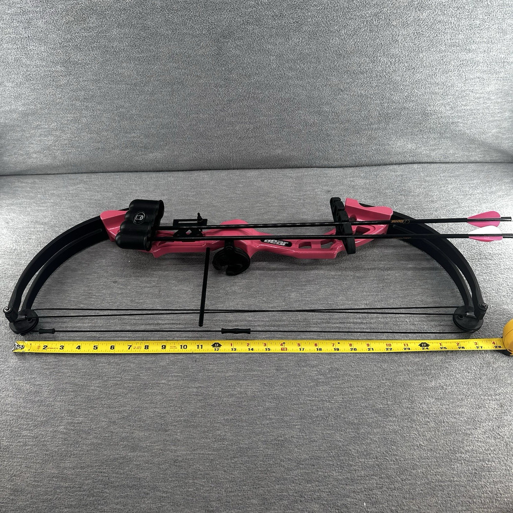 BEAR BRAVE III - Compound Bow Youth Pink & Black 27"