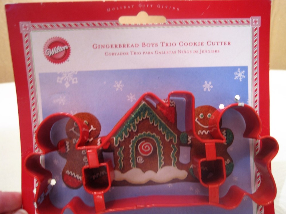 Wilton Trio Gingerbread Cookie Cutter