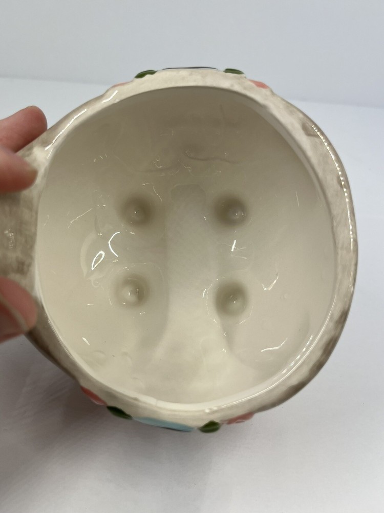 Ceramic Llama Decorative Planter Succulent Animal No Chips EUC