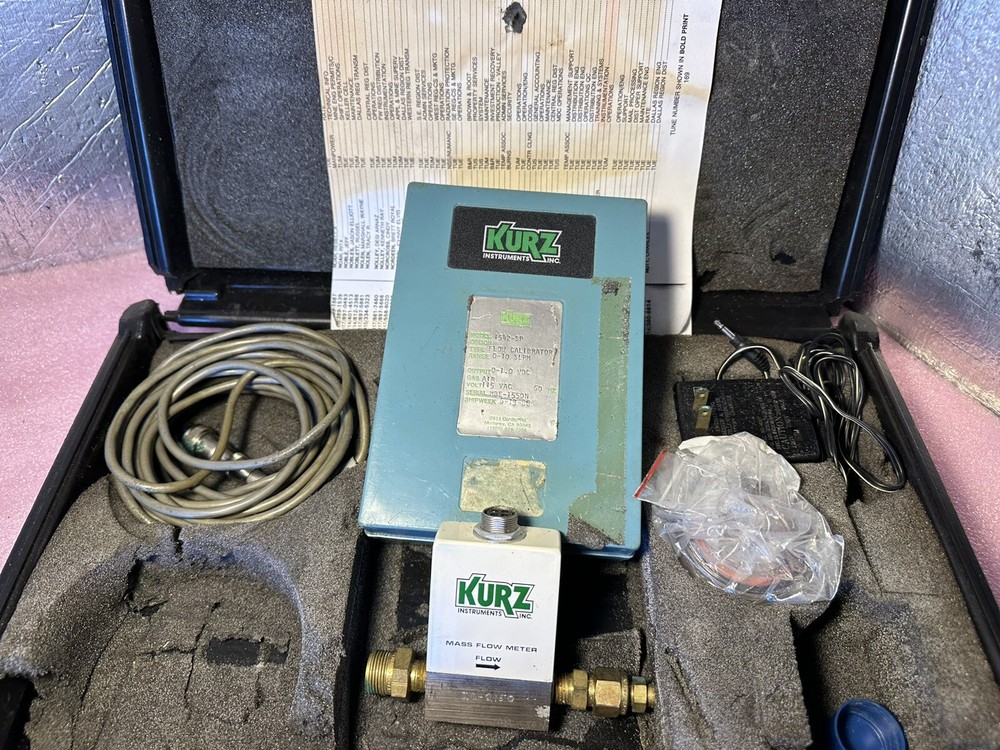 KURZ 1542-SP FLOW CALIBRATOR 0-10 RANGE