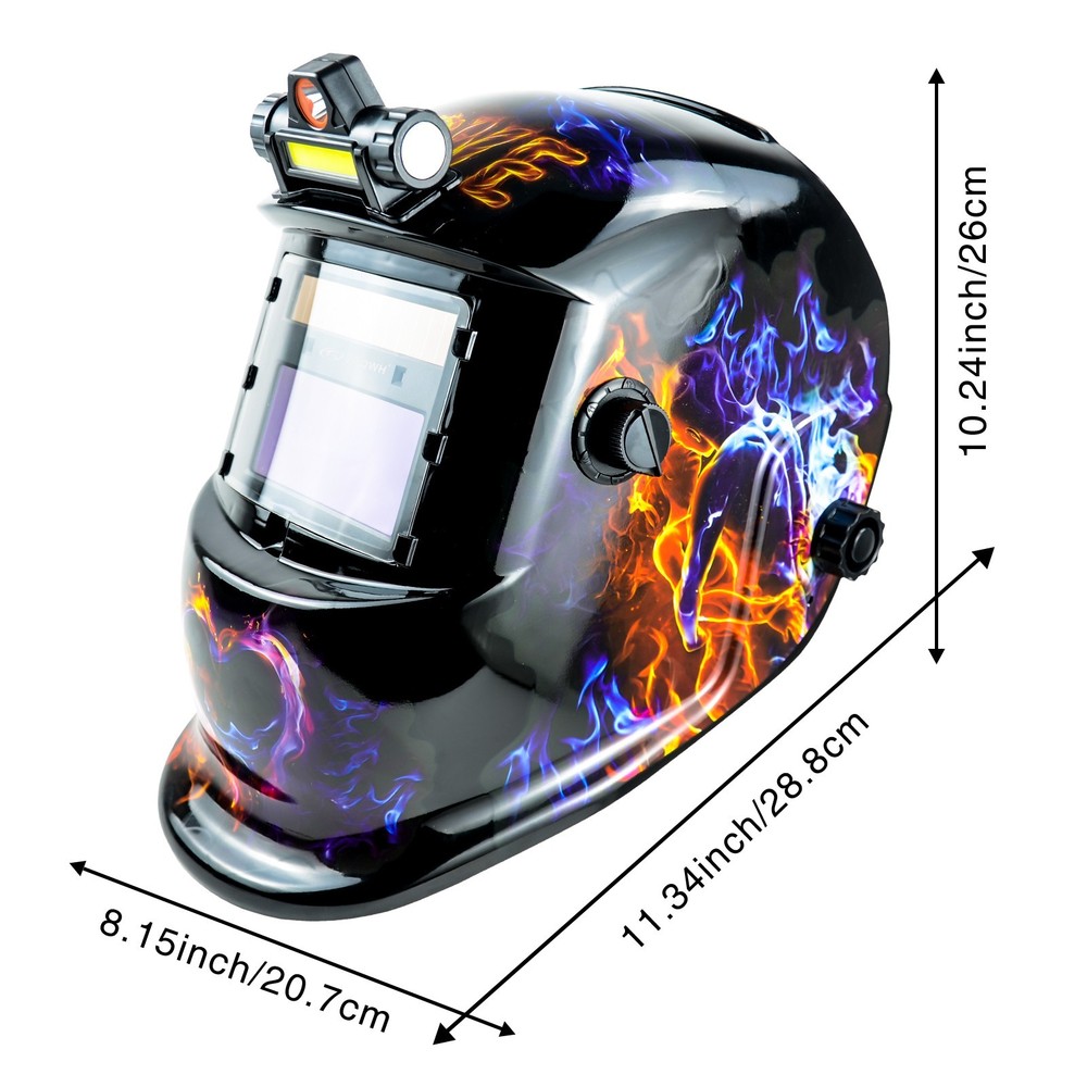 True Color Auto Darkening Welding Helmet