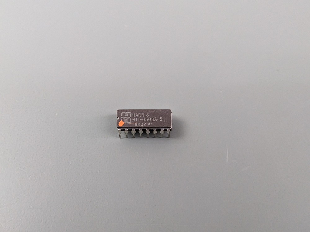 (2) Harris HI1-0508A-5 8-Channel Analog Multiplexer ICs