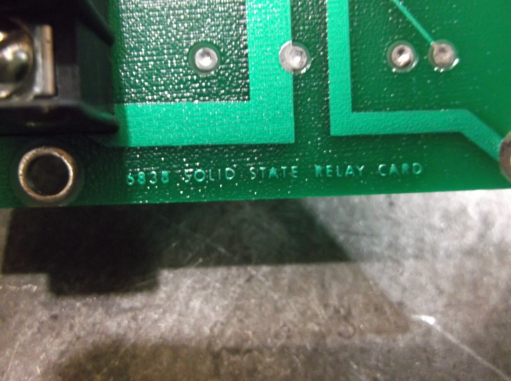 FOXBORO AT008SY REV D SOLID STATE RELAY CARD CIRCUIT BOARD PLC (248-2)