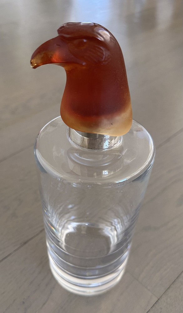 Daum France Eagle Crystal Decanter