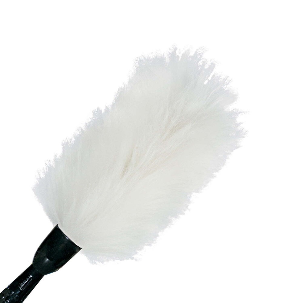 Libman Natural Lambs Wool Wand Duster Standard Extension Threaded Handle