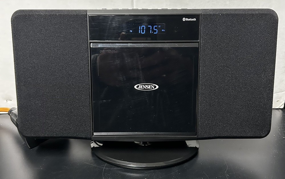 Jensen - JBS-300-BLK  Bluetooth Stereo System, CD Player, AM/FM, USB