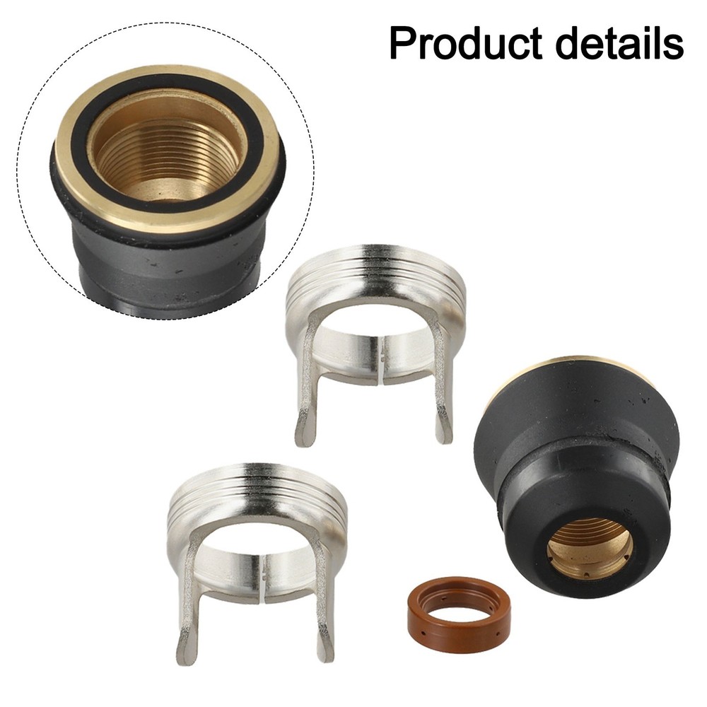 For IPT60 Compatible Plasma Cutter Torch Consumables 4PCS for Easy Use