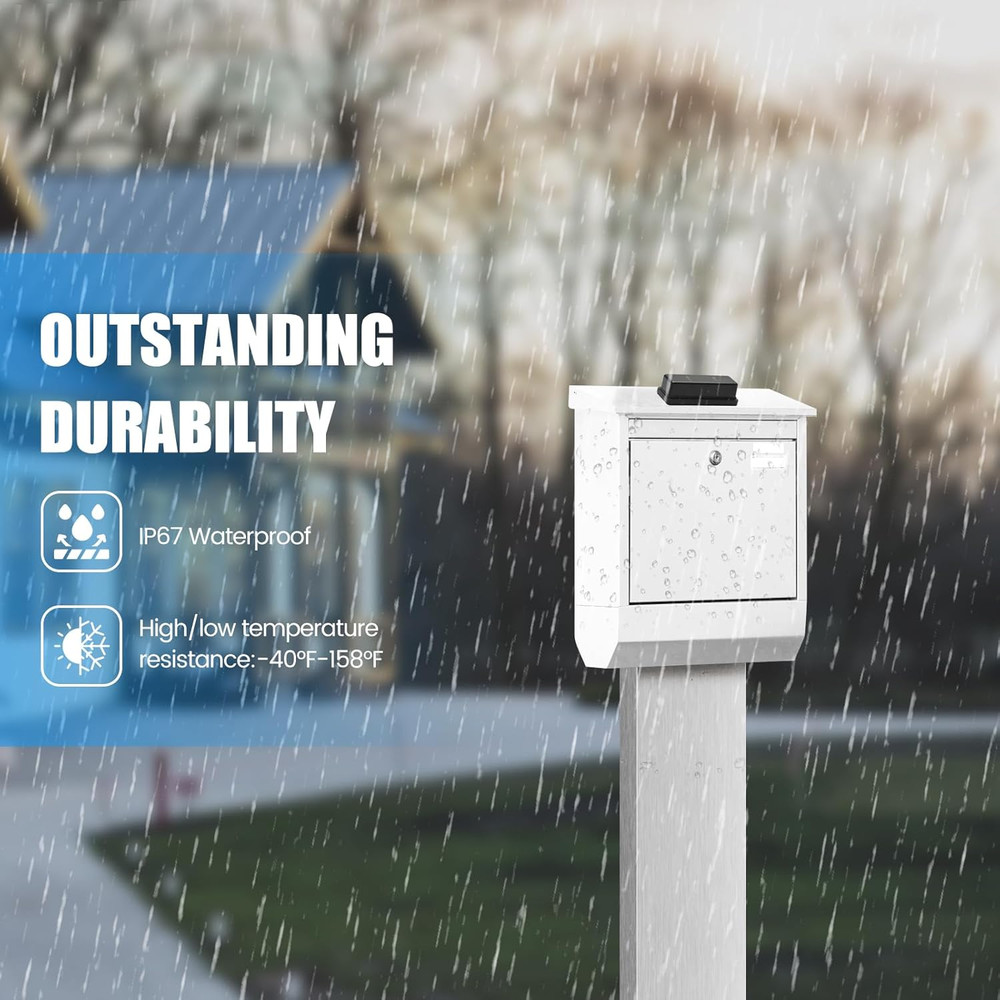 WiFi Mailbox Alert 300ft Wireless Mailbox Alert for Delivered Mail with
