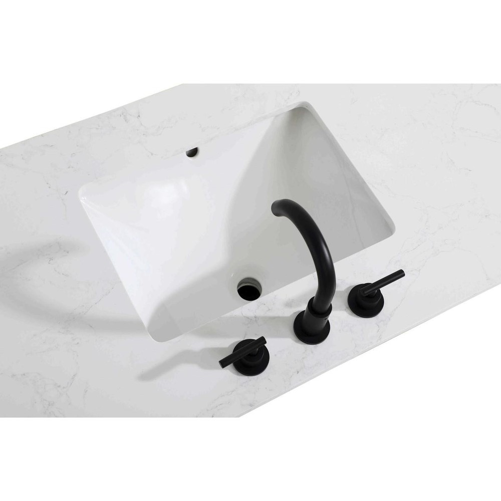 Elegant Lighting VF60630WH Nathan Vanity White