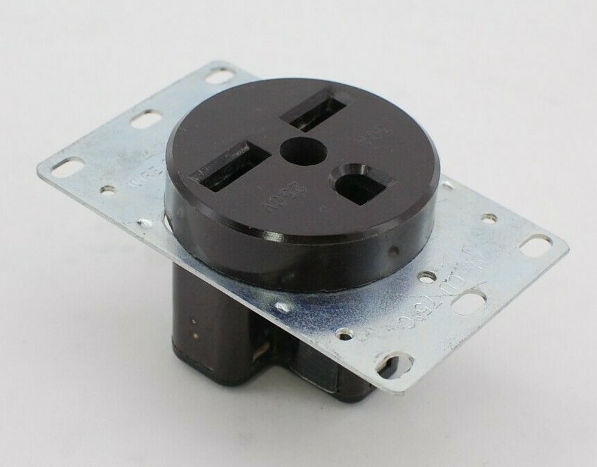 Eagle NEMA 6-30 Brown Power Outlet