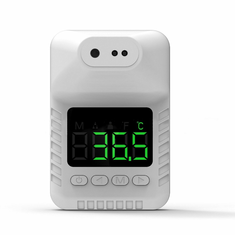 Fast Wall Mount Digital Infrared Thermometer Automatic Non Contact Forehead US