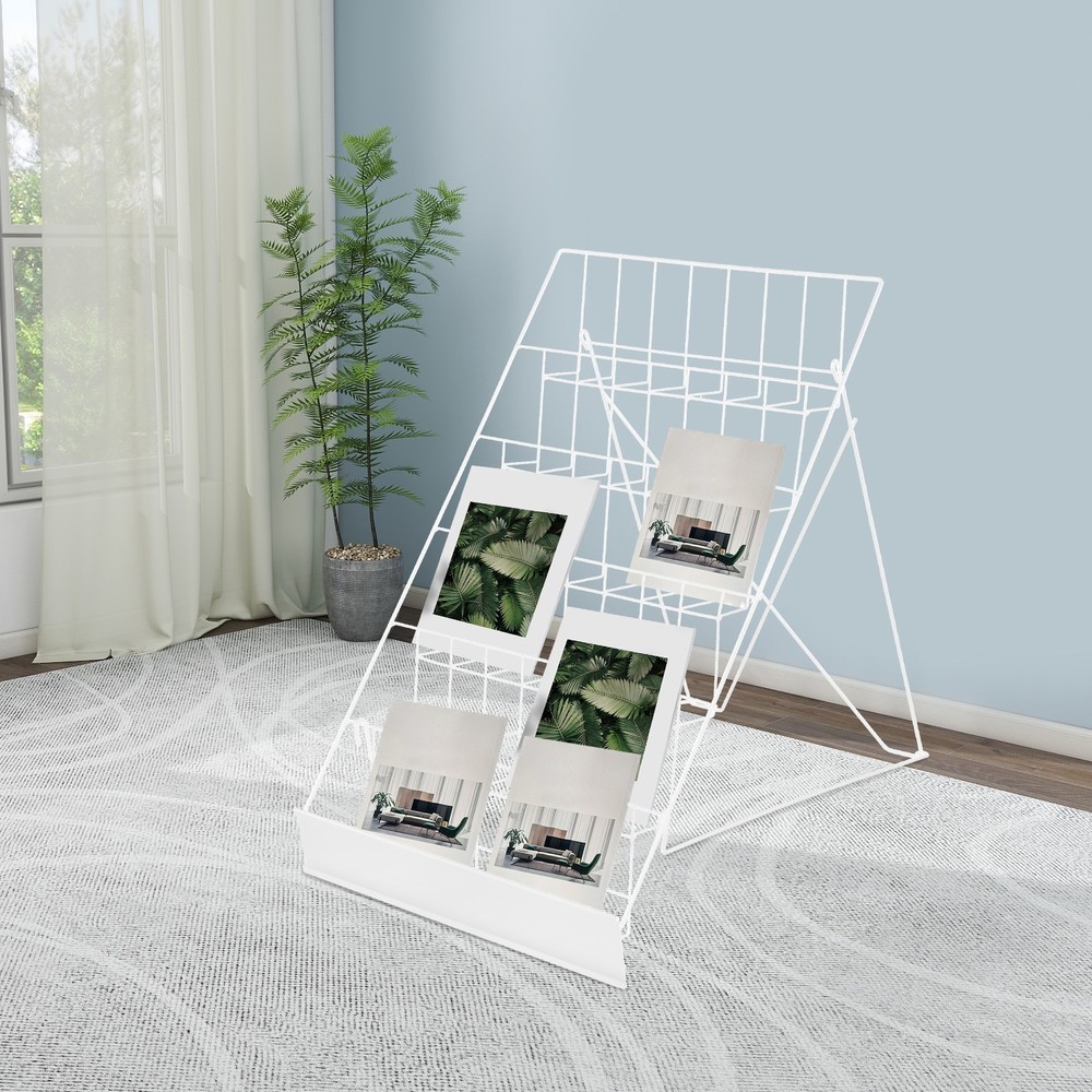 Wire Countertop Rack, Book Display Rack, Free Standing Comic Book Display Rack