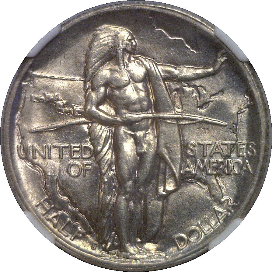 1926-S Oregon Trail Commemorative Half Dollar NGC MS-65