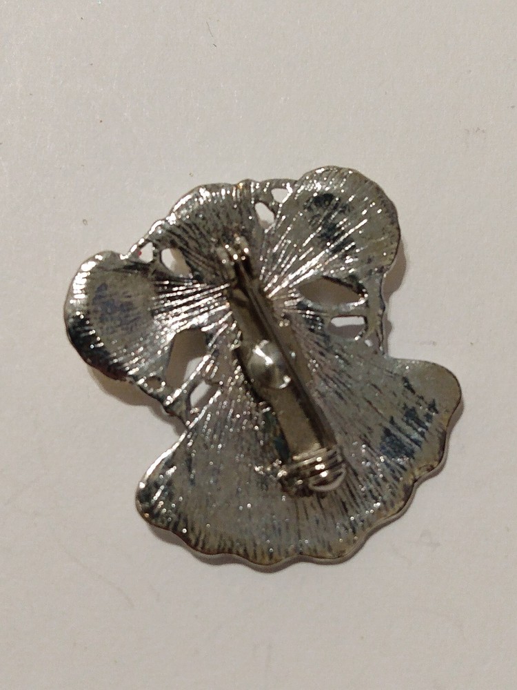 Gold/Silvertone Angel Lapel Pin