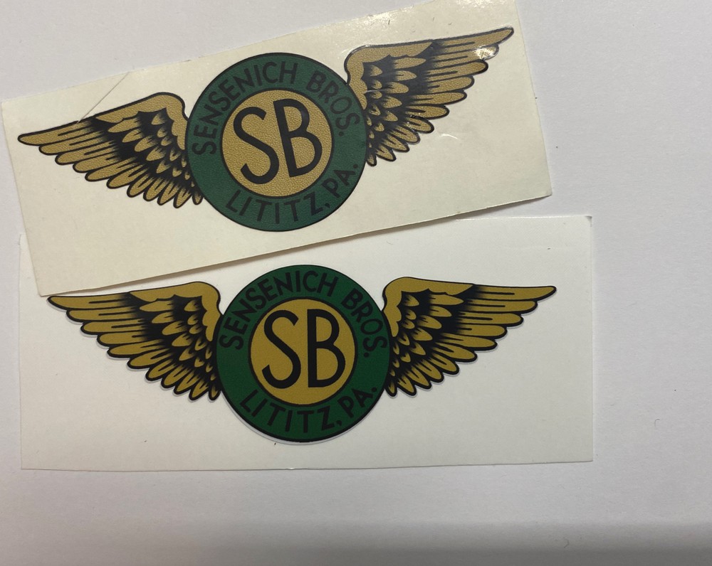 SENSENICH BROS. PROPELLER AIRCRAFT DECAL SET OF 2.
