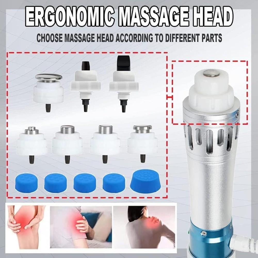 Portable Shockwave Therapy Machines Pain Relief Multi-Functional Body Massage