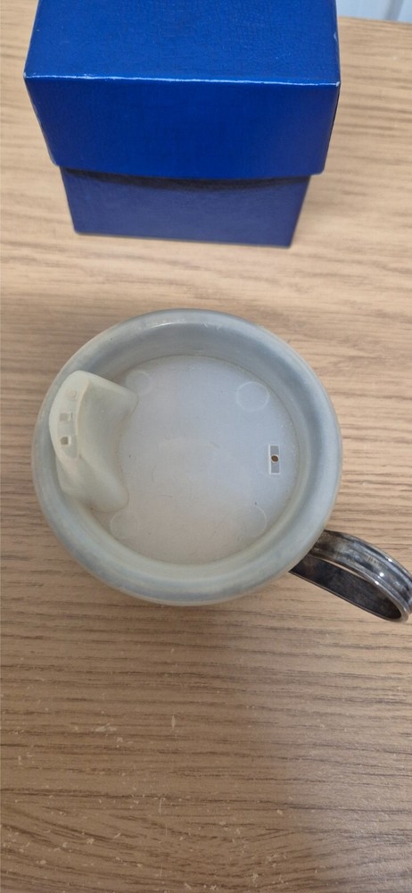 Vintage silver plated baby cup