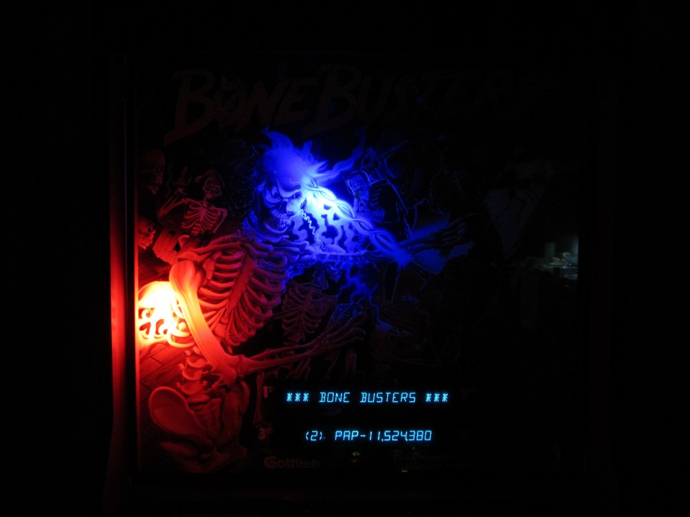 Bone Busters Complete LED Lighting Kit custom SUPER BRIGHT PINBALL LED KIT