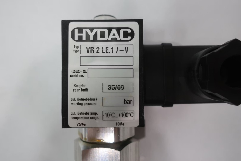Hydac VR2LE.1/-V Clogging Filter Indicator
