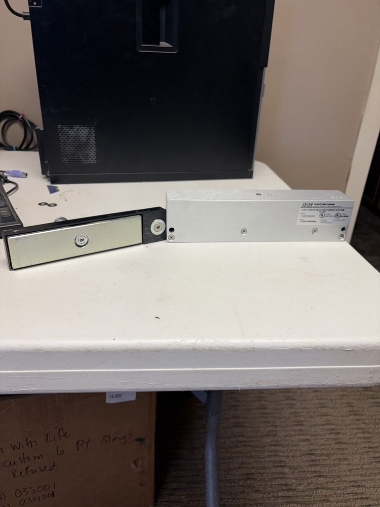 SDC Electromagnetic Lock 1581SNDV Exit Check Delayed Egress System 12V 24V